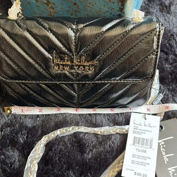 Nicole Miller Small Bag with Shoulder Strap NWT - Picture 6 of 8